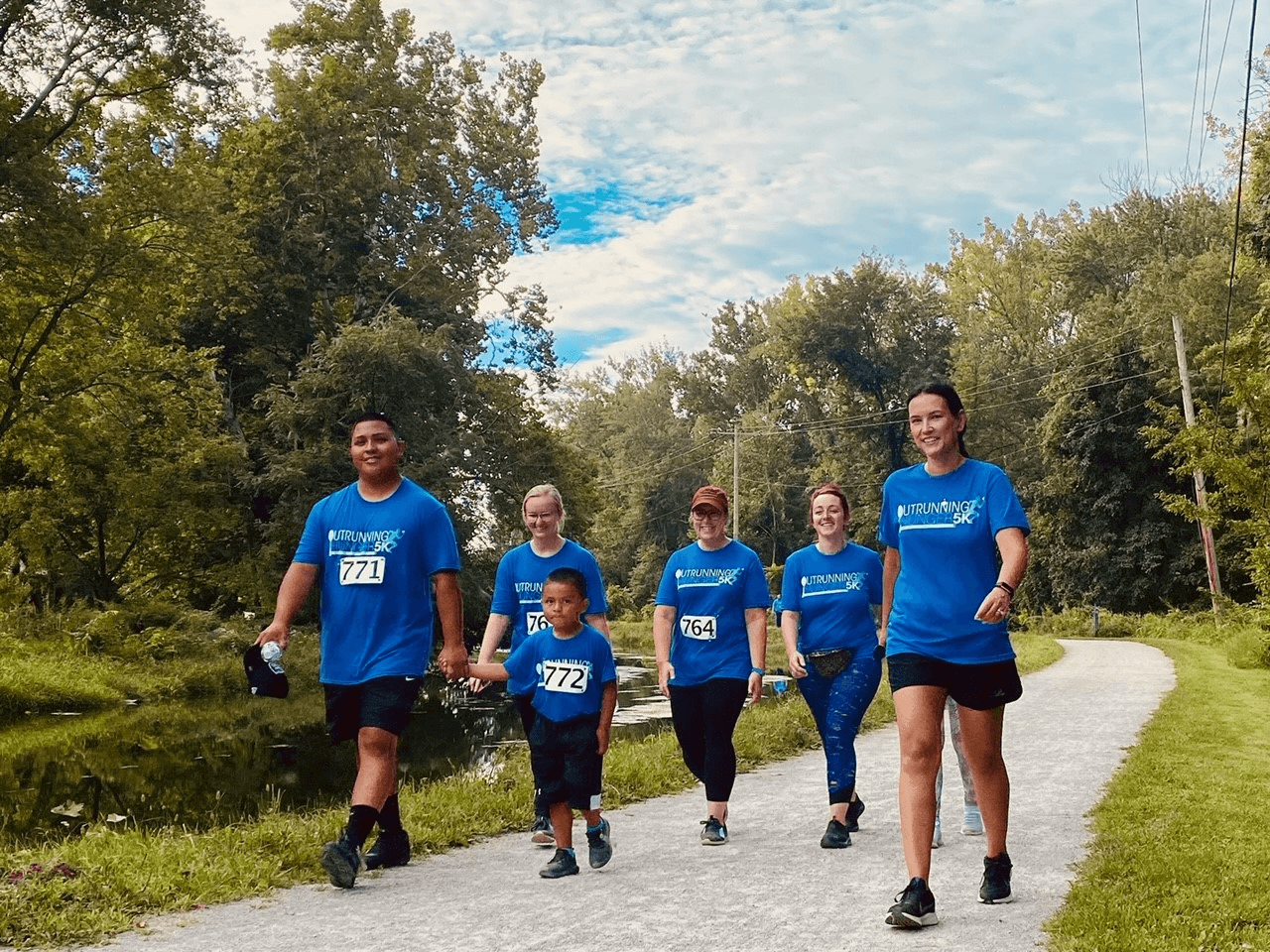 Outrunning Hunger 1 Mile Walk